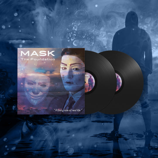THE FOUNDATION( Knight Area members) - Mask (limited vinyl version black 100 copies